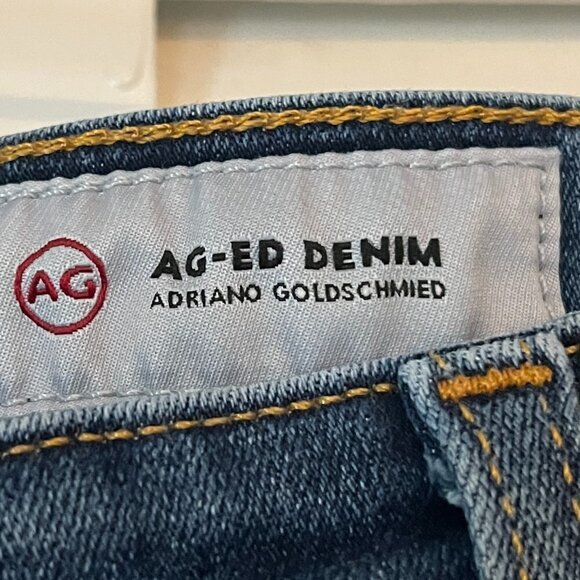 Adriano Goldschmied The Legging jeans super skinny 32R blue distressed - Picture 5 of 12